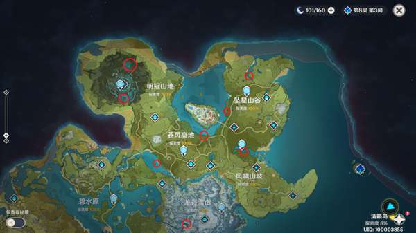 原神钓鱼地点分布图汇总