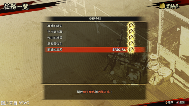 战国无双5全关卡攻略
