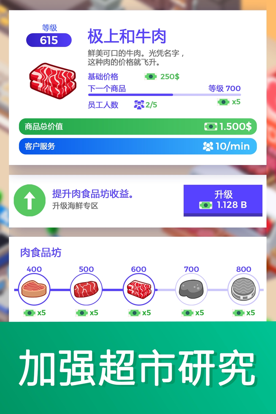 闲置商场大亨最新版(Idle Supermarket Tycoon)