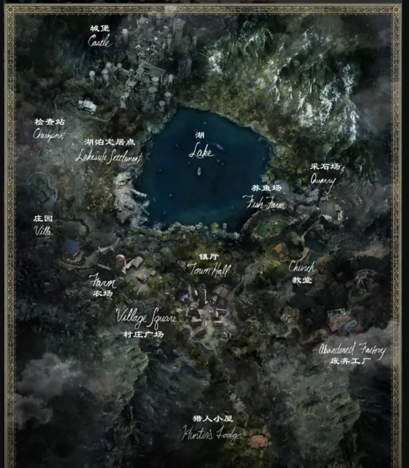 生化危机4重制版地图资料