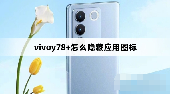 vivoy78+应用图标如何隐藏