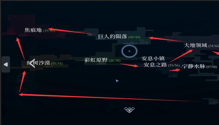 心渊梦境全地图一览