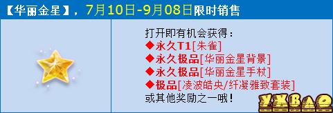 QQ飞车点亮金星赢好礼活动