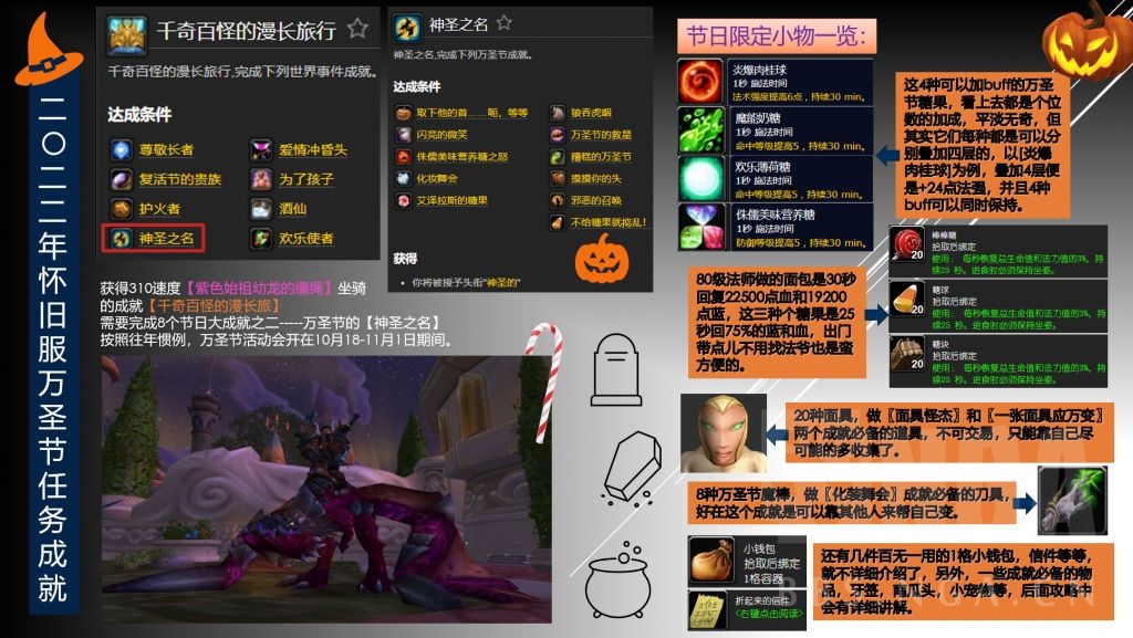 魔兽世界2022万圣节全成就攻略