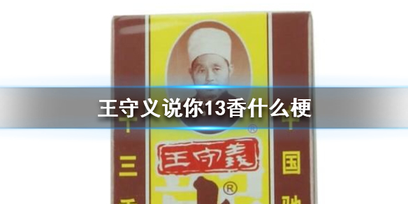 王守义说你13香什么梗