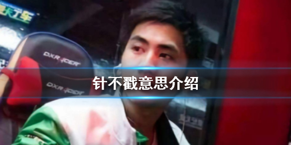针不戳是什么梗