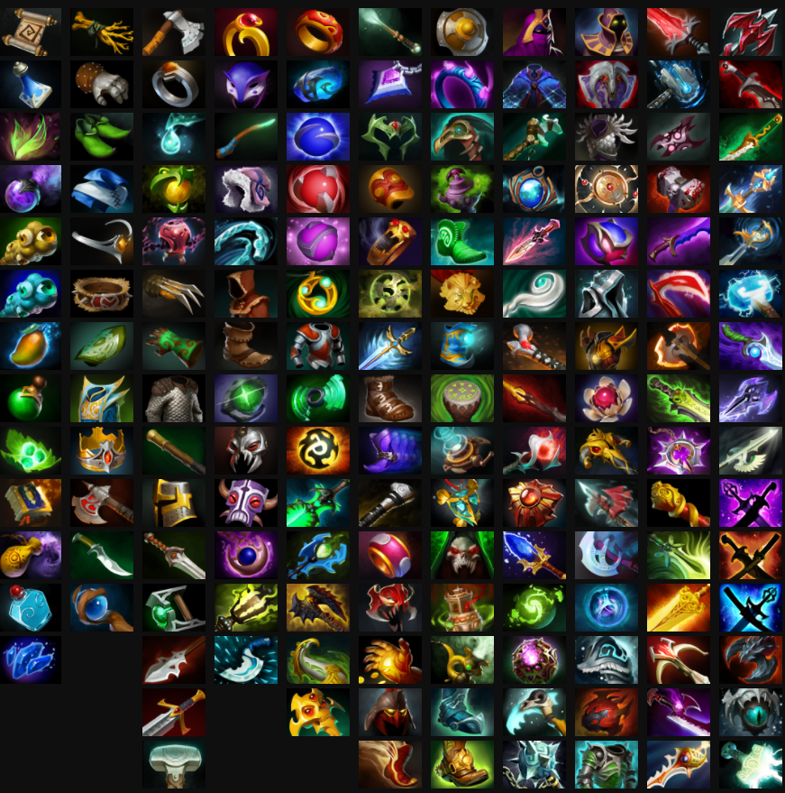 dota2装备图鉴大全