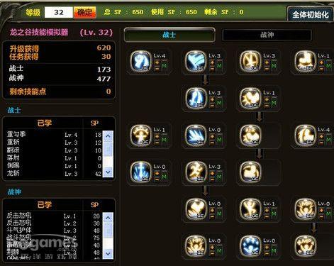 龙之谷--《龙之谷》战神32级PK加点大家一起探讨