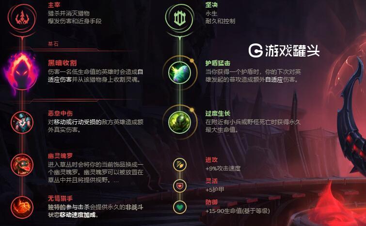 LOLS9皇子打野符文天赋推荐 王者皇子符文全面解释