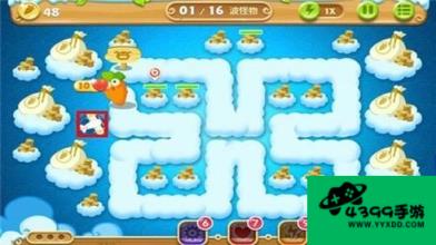 保卫萝卜2第51关攻略