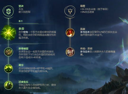 lol龙龟天赋符文S9披甲龙龟天赋符文怎么选择