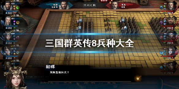 三国群英传8兵种有哪些