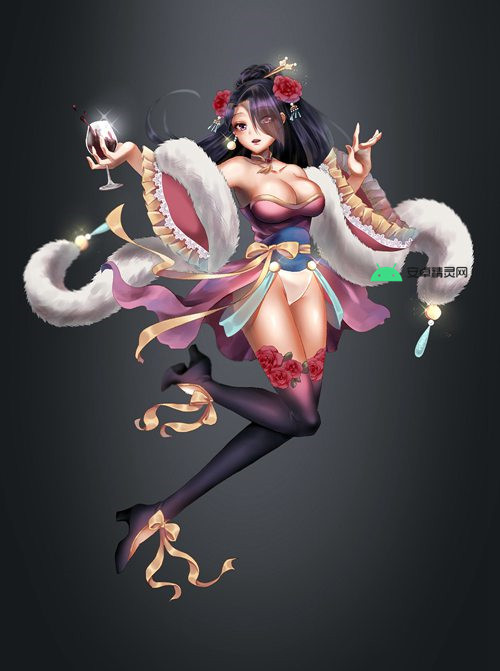 《王者荣耀》甄姬去掉所有衣服无遮挡享受的样子