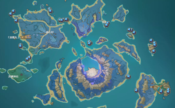 原神海灵芝采集点大全一览