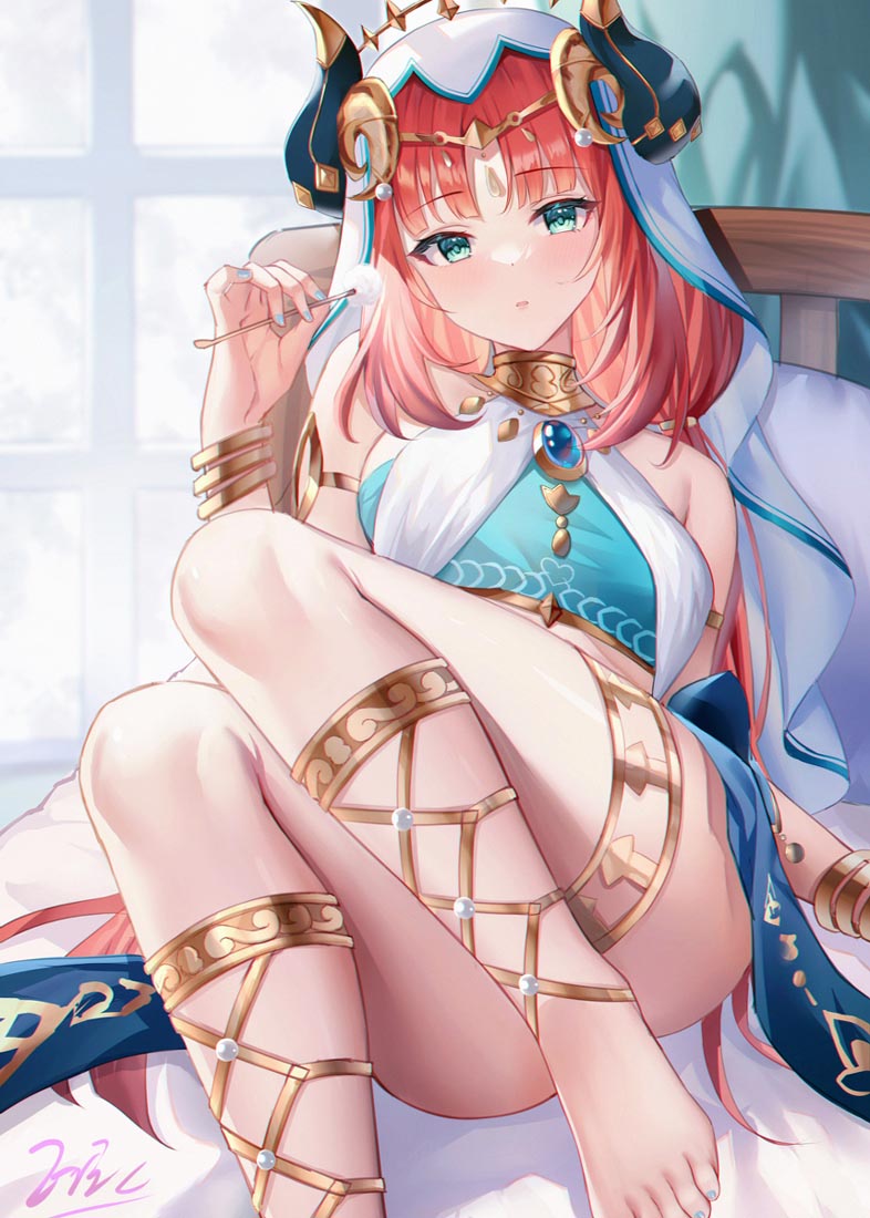 原神妮露流不明液体