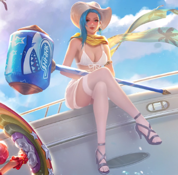 《王者荣耀》钟无艳翻白眼流口水流眼泪表情包分享