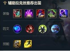 英雄联盟拉克丝出装怎么搭配