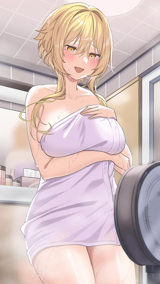 原神荧掀开衣服看副乳图