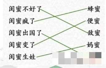 汉字找茬王楼语考试通关攻略