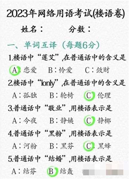 汉字找茬王楼语考试通关攻略